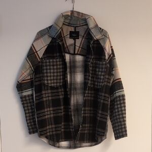 Rails multicolored shacket